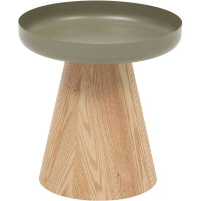 Mesa Auxiliar Hercyna Gris Verde 41,840x40cm - Atmosphera Créateur D'Intérieur Mesa Auxiliar Hercyna Gris Verde 41,840x40cm - Atmosphera Créateur D'Intérieur