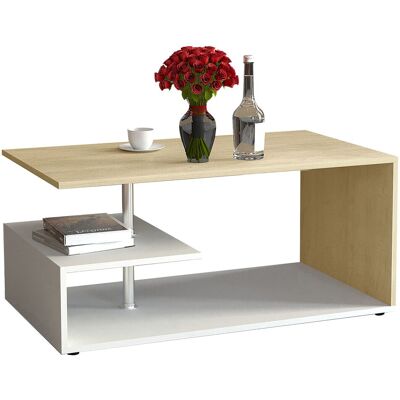 Mesa de centro VCM Maliso - Amplio almacenamiento Diseño minimalista Mesa de centro VCM Maliso - Amplio almacenamiento Diseño minimalista