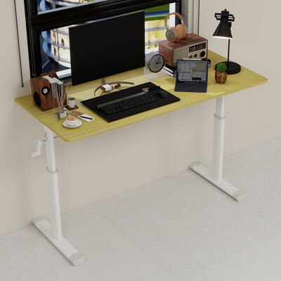 KELLANY Escritorio De Estudio Ajustable Para Niños Y Adultos: Altura Regulable, Escritorio Multiusos Para El Hogar O La Oficina, Diseño Compacto. KELLANY Escritorio De Estudio Ajustable Para Niños Y Adultos: Altura Regulable, Escritorio Multiusos Para El Hogar O La Oficina, Diseño Compacto.