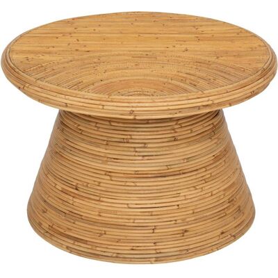 Atmosphera - Mesa De Centro Tanae Beige 70x70x45cm Créateur D'Intérieur Atmosphera - Mesa De Centro Tanae Beige 70x70x45cm Créateur D'Intérieur