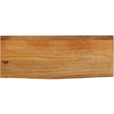 Tableta de mango con borde vivos de madera maciza 70x40x3,8 cm vidaXL Tableta de mango con borde vivos de madera maciza 70x40x3,8 cm vidaXL