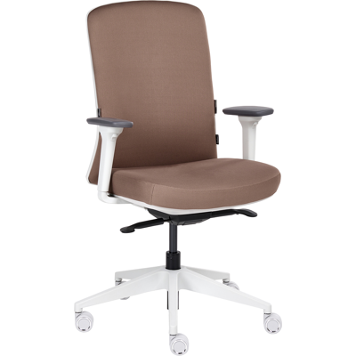 BELIANI Silla De Oficina Ergonómica Respaldo Ajustable Asiento Deslizante Reposabrazos Ajustables Soporte Lumbar Marrón Kamilon BELIANI Silla De Oficina Ergonómica Respaldo Ajustable Asiento Deslizante Reposabrazos Ajustables Soporte Lumbar Marrón Kamilon