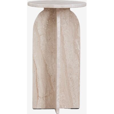 Mesa Auxiliar Redonda Ø30 Cm En Mármol Graham Sklum Mesa Auxiliar Redonda Ø30 Cm En Mármol Graham Sklum