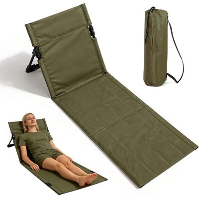 OEM Silla De Suelo Plegable,silla De Playa Plegable,cojín De Asiento Y Cojín Reclinable,camping (verde) OEM Silla De Suelo Plegable,silla De Playa Plegable,cojín De Asiento Y Cojín Reclinable,camping (verde)