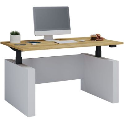 Escritorio Ajustable Salia 140x80 73x137x80 - Vcm Escritorio Ajustable Salia 140x80 73x137x80 - Vcm