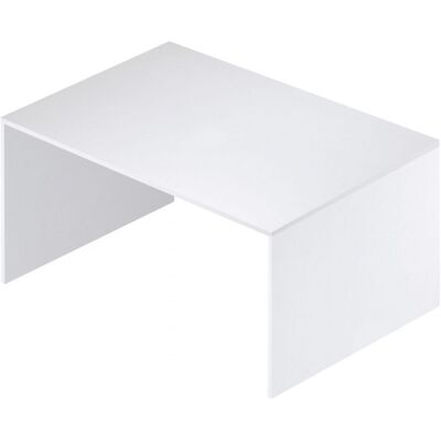 Iperbriko Escritorio pequeño de madera ceniza blanca 120x73x73cm - Escritorio Iperbriko Escritorio pequeño de madera ceniza blanca 120x73x73cm - Escritorio