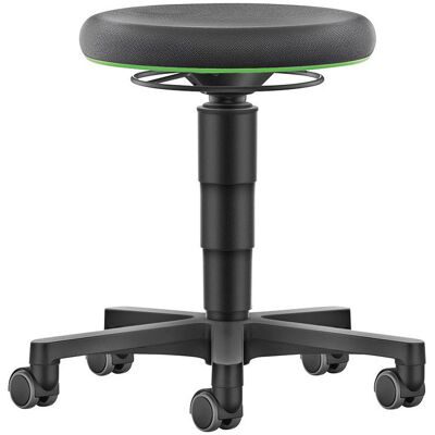 BIMOS Taburete Allround Con Ruedas Supertec Anillo De Color BIMOS Taburete Allround Con Ruedas Supertec Anillo De Color