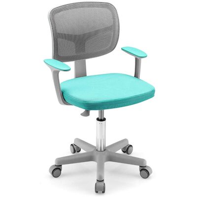 HELLOSHOP26 Silla De Oficina Infantil Regulable 54 X 50 X 80-91,5 Cm Soporte Lumbar Ergonómico Pp Verde Oscuro 200011129 HELLOSHOP26 Silla De Oficina Infantil Regulable 54 X 50 X 80-91,5 Cm Soporte Lumbar Ergonómico Pp Verde Oscuro 200011129
