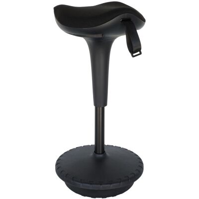 Sedero Taburete ergonómico de bamboleo - Negro - Apoyo a postura activa Sedero Taburete ergonómico de bamboleo - Negro - Apoyo a postura activa