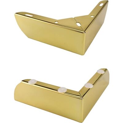 OEM Juego De 4 Patas Metálicas Doradas Para Muebles, 50 Mm, Silenciosas Y Antideslizantes, Ideales Para Mesas Bajas, Camas Y Sillas OEM Juego De 4 Patas Metálicas Doradas Para Muebles, 50 Mm, Silenciosas Y Antideslizantes, Ideales Para Mesas Bajas, Camas Y Sillas