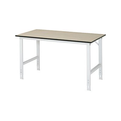 RAU Mesa de Trabajo Ajustable en Color Gris Claro - Mesa de trabajo RAU Mesa de Trabajo Ajustable en Color Gris Claro - Mesa de trabajo