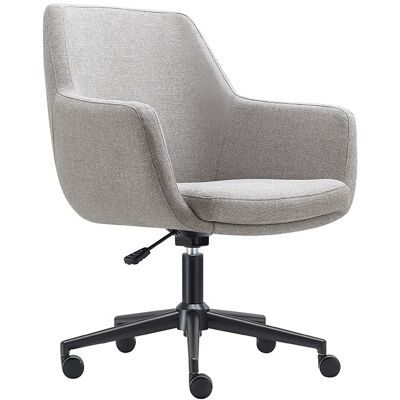 Silla Volvo Gris Oficina y Comedor - Ajustable y Giratoria Silla Volvo Gris Oficina y Comedor - Ajustable y Giratoria