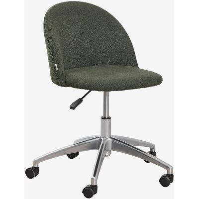 Silla De Escritorio Con Ruedas Tapizada Kana Sklum Silla De Escritorio Con Ruedas Tapizada Kana Sklum