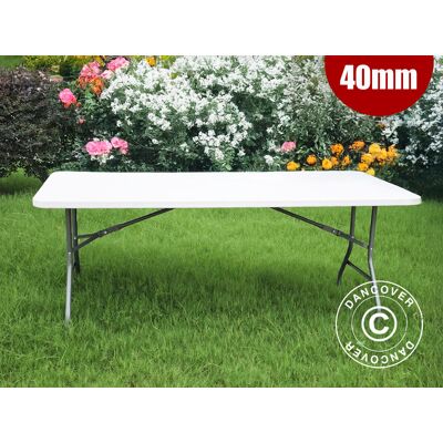 Mesa De Banquete 180x75x74cm, Gris Claro (1 Ud.) - Dancover Mesa De Banquete 180x75x74cm, Gris Claro (1 Ud.) - Dancover