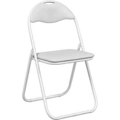 Silla Plegable 8 Uds. Cuero Sintético 48 X 43,5 X 81 Cm Vidaxl Silla Plegable 8 Uds. Cuero Sintético 48 X 43,5 X 81 Cm Vidaxl