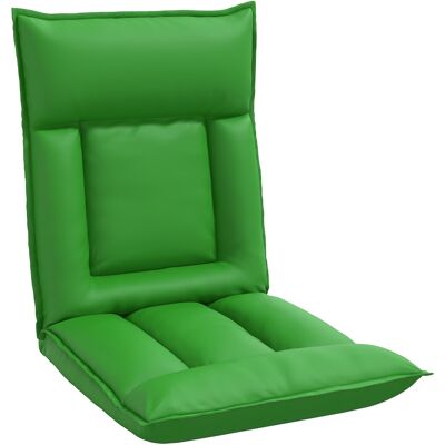 Vidaxl Sillón Ajustable Gris Cuero Sintético Vidaxl Sillón Ajustable Gris Cuero Sintético