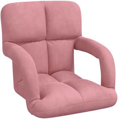 Sillón Ajustable Rosa Terciopelo Vidaxl Sillón Ajustable Rosa Terciopelo Vidaxl