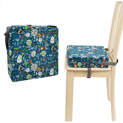 TOIVIZE Cojín Elevador Para Bebés Y Niños, Asiento Elevador Para Niños Pequeños Para Mesa De Comedor, Cojín Grueso Lavable Con Cinturones De Seguridad Y Correa De Sujeción Para Mesa Y Silla. TOIVIZE Cojín Elevador Para Bebés Y Niños, Asiento Elevador Para Niños Pequeños Para Mesa De Comedor, Cojín Grueso Lavable Con Cinturones De Seguridad Y Correa De Sujeción Para Mesa Y Silla.