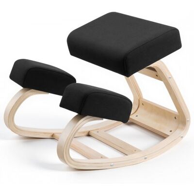 OEM Silla Ergonómica De Rodillas Con Estructura De Madera Y Cojín De Espuma Negro, Taburete Para Rodillas Carga De 120 Kg, Relajarse De Cuello Y Espalda Para Hogar, Oficina, 70,5 X 50 X 55,5 Cm OEM Silla Ergonómica De Rodillas Con Estructura De Madera Y Cojín De Espuma Negro, Taburete Para Rodillas Carga De 120 Kg, Relajarse De Cuello Y Espalda Para Hogar, Oficina, 70,5 X 50 X 55,5 Cm