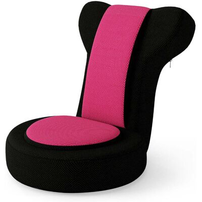 HELLOSHOP26 Silla De Suelo Ajustable De 64 X 48 X 53 Cm Asiento Ergonómico Uso Versátil Estilo Moderno Malla Rosa 200018230 HELLOSHOP26 Silla De Suelo Ajustable De 64 X 48 X 53 Cm Asiento Ergonómico Uso Versátil Estilo Moderno Malla Rosa 200018230