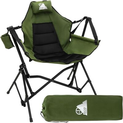 Ecd Germany Silla Plegable Camping, Pesca Con Acolchado Caqui, Estructura De Acero, Cojín Cervical, Portavasos Y Bolsa, Asiento Con Respaldo Alto Para Playa, Y Picnic, Carga De 150 Kg Ecd Germany Silla Plegable Camping, Pesca Con Acolchado Caqui, Estructura De Acero, Cojín Cervical, Portavasos Y Bolsa, Asiento Con Respaldo Alto Para Playa, Y Picnic, Carga De 150 Kg