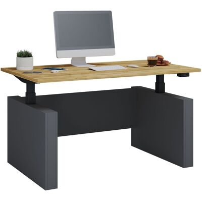 Escritorio Ajustable Salia 140x80 73x137x80 - Vcm Escritorio Ajustable Salia 140x80 73x137x80 - Vcm