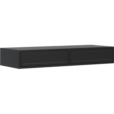 Selsey Velveto - Consola Con Dos Cajones - 110 Cm - Negro Selsey Velveto - Consola Con Dos Cajones - 110 Cm - Negro
