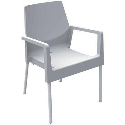 Garden Life - Sillon Resina Aluminio Blanco 8310b Garden Life - Sillon Resina Aluminio Blanco 8310b