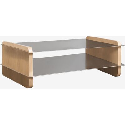 Mesa De Centro Rectangular 120x60 Cm En Madera De Mango Y Acero Tokyo Sklum Mesa De Centro Rectangular 120x60 Cm En Madera De Mango Y Acero Tokyo Sklum