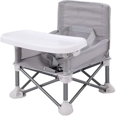 JUSCH Silla De Mesa Plegable Para Niños, 15 Kg, Color Gris JUSCH Silla De Mesa Plegable Para Niños, 15 Kg, Color Gris