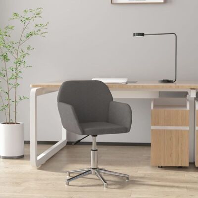 silla de oficina giratoria gris claro tela - Silla de oficina silla de oficina giratoria gris claro tela - Silla de oficina
