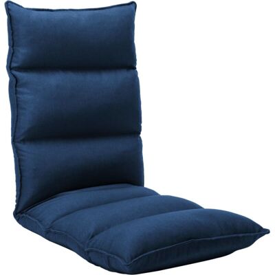 DECOSHOP26 - DEC028702 - Azul - Silla de suelo plegable DECOSHOP26 - DEC028702 - Azul - Silla de suelo plegable