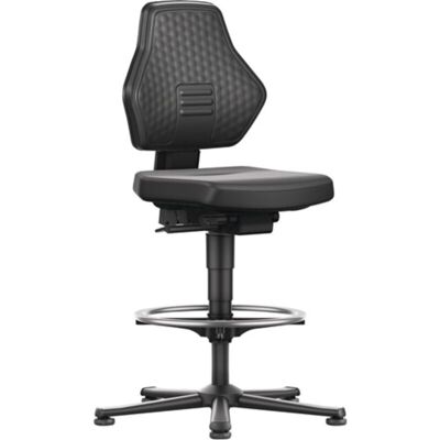 Silla de oficina Bimos Air Flow - Ajustable y Ergonómica - Cuero Artificial Negro Silla de oficina Bimos Air Flow - Ajustable y Ergonómica - Cuero Artificial Negro