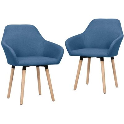 vidaXL Sillas de comedor azules - Sillas de comedor vidaXL Sillas de comedor azules - Sillas de comedor