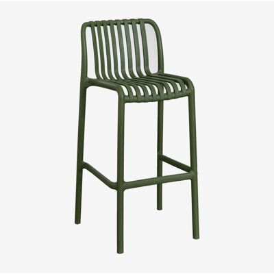 Sklum - Pack De 4 Taburetes Altos De Jardín Apilables En Polipropileno Wendell Sklum - Pack De 4 Taburetes Altos De Jardín Apilables En Polipropileno Wendell