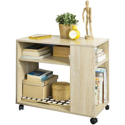 Mesa Auxiliares De Salón, Mesa De Centro, Mesa Para El Café Con Ruedas En Diseño Moderno Con Repisa Fbt34-n Sobuy Es Mesa Auxiliares De Salón, Mesa De Centro, Mesa Para El Café Con Ruedas En Diseño Moderno Con Repisa Fbt34-n Sobuy Es