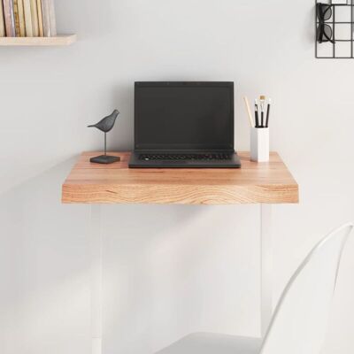 vidaXL Marrón Claro 60x40x6cm Tapa de Mesa de Madera - Encimera vidaXL Marrón Claro 60x40x6cm Tapa de Mesa de Madera - Encimera