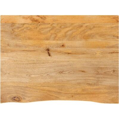 vidaXL Tabla de madera de mango con borde vivo - 70x60x3,8 cm vidaXL Tabla de madera de mango con borde vivo - 70x60x3,8 cm