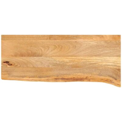 vidaXL Tabla de Madera de Mango Borde Natural - Tabla vidaXL Tabla de Madera de Mango Borde Natural - Tabla