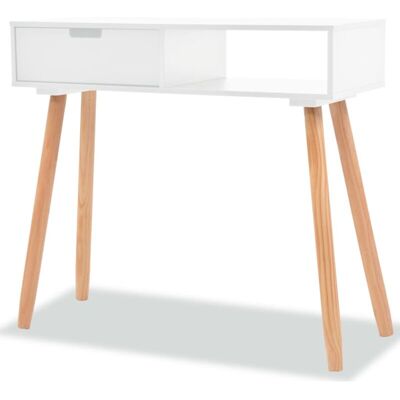 Mesa de Consola de Pino Compacta - Mesita Mesa de Consola de Pino Compacta - Mesita