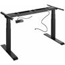 TECTAKE Estructura para mesa Denis 110-190x68x58-123cm - patas para mesa de acero, estructura eléctrica ajustable en altura, patas para escritorio