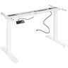 TECTAKE Estructura para mesa Denis 110-190x68x58-123cm - patas para mesa de acero, estructura eléctrica ajustable en altura, patas para escritorio