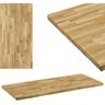 Tablero de mesa rectangular madera maciza roble 44 mm 120x60 cm - Vidaxl