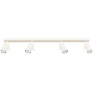 Sollux Lighting Ring Barra de Foco Moderna 4 Lámparas Beige - Lámpara de Iluminación Sollux Lighting Ring Barra de Foco Moderna 4 Lámparas Beige - Lámpara de Iluminación