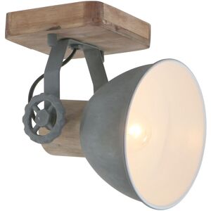 STEINHAUER Mexlite - Foco - Gearwood - Gris - Metal Madera De Caucho - Foco STEINHAUER Mexlite - Foco - Gearwood - Gris - Metal Madera De Caucho - Foco