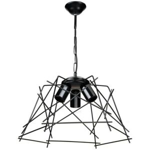 WEBMARKETPOINT Lámpara Colgante Tena Mdl3854 En Metal Negro Asimétrico WEBMARKETPOINT Lámpara Colgante Tena Mdl3854 En Metal Negro Asimétrico