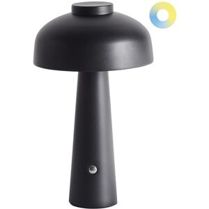 Lámpara de mesa LED inalámbrica Beliani Agusan - Metal negro moderno Lámpara de mesa LED inalámbrica Beliani Agusan - Metal negro moderno