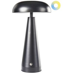 Lámpara de mesa inalámbrica Beliani Bocono de hierro negro - Moderna, Regulable Lámpara de mesa inalámbrica Beliani Bocono de hierro negro - Moderna, Regulable