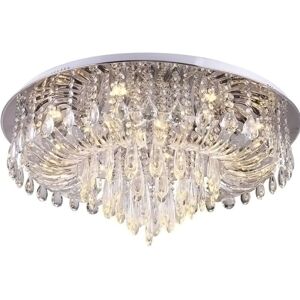 Toolight - Lámpara de Techo APP781-9C - Cristal Redondo 9-Puntos G9 50x50cm Toolight - Lámpara de Techo APP781-9C - Cristal Redondo 9-Puntos G9 50x50cm