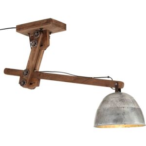 Lámpara de techo vintage plateada vidaXL - E27 25W Estilo industrial Lámpara de techo vintage plateada vidaXL - E27 25W Estilo industrial